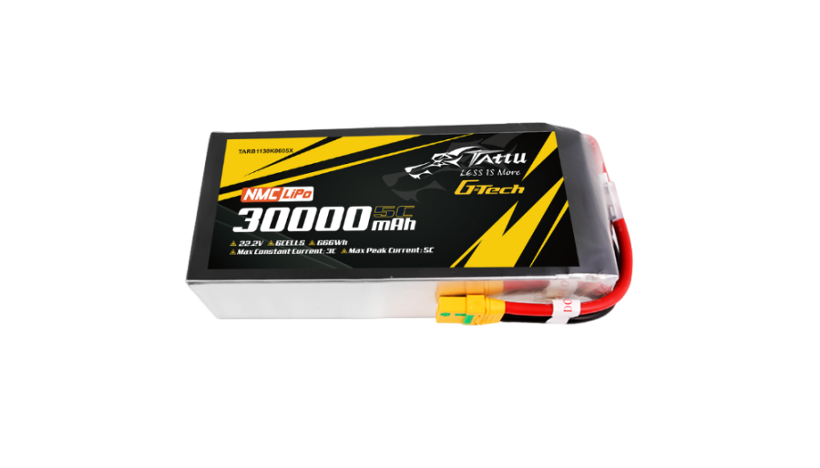 TATTU NMC811軟包30000mAh無(wú)人機(jī)電池